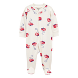 Pyjama dors-bien zippé pompier bébé garçon - Coton
