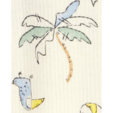 Grenouillère Zippé Bébé Garçon Carter's - Palmiers