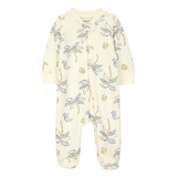 Pyjama dors-bien zippé palmiers bébé garçon