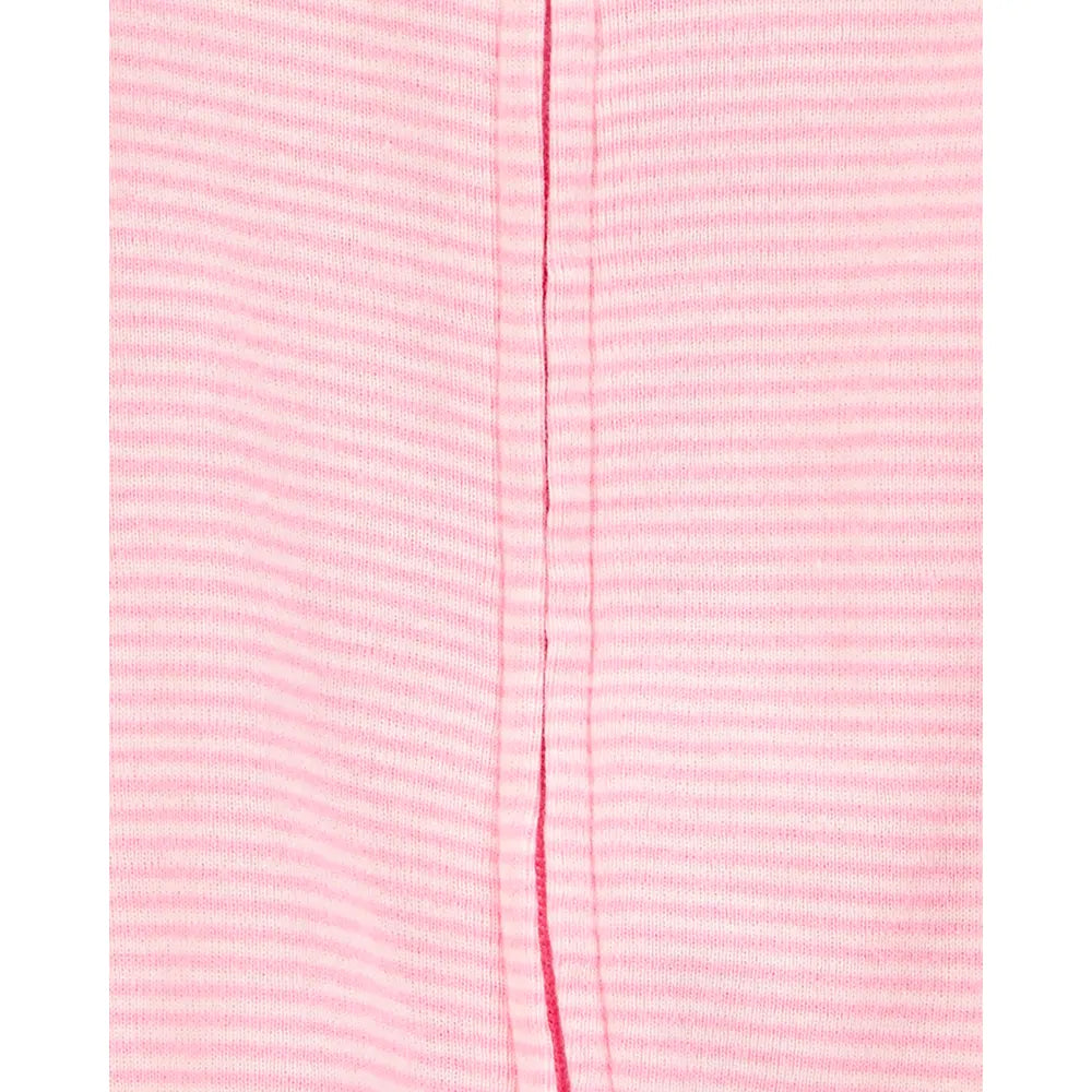 Lot de 2 Grenouillère Zippés Bébé Fille Carter's - Rose