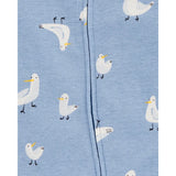 Lot de 2 Grenouillère Zippés Bébé Garçon Carter's - Pélican