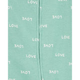 Lot de 2 Grenouilles Zippés Bébé Garçon Carter's - Vert & Blanc