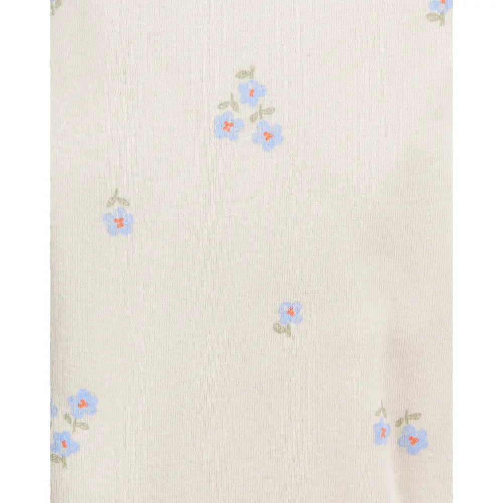 Lot de 5 Bodies en Coton Bébé Fille Carter's - Bleu & Beige