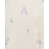 Lot de 5 Bodies en Coton Bébé Fille Carter's - Bleu & Beige