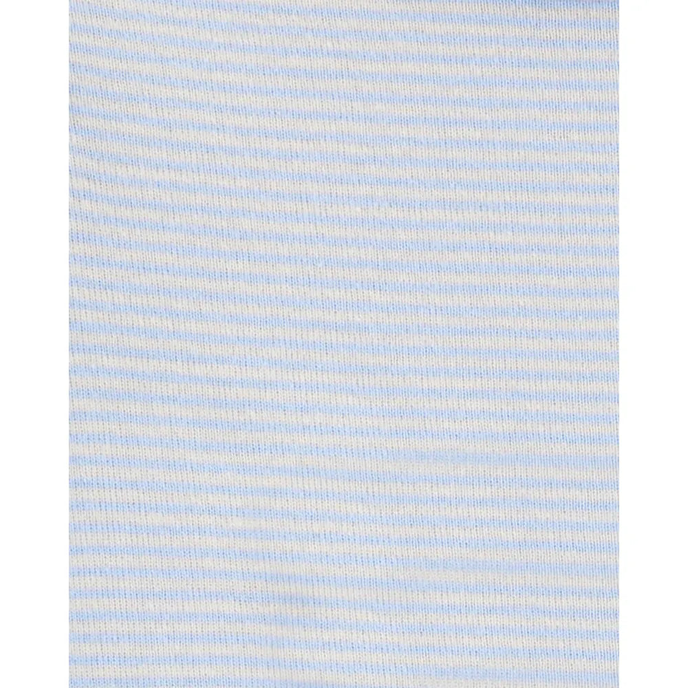 Lot de 5 Bodies en Coton Bébé Fille Carter's - Bleu & Beige