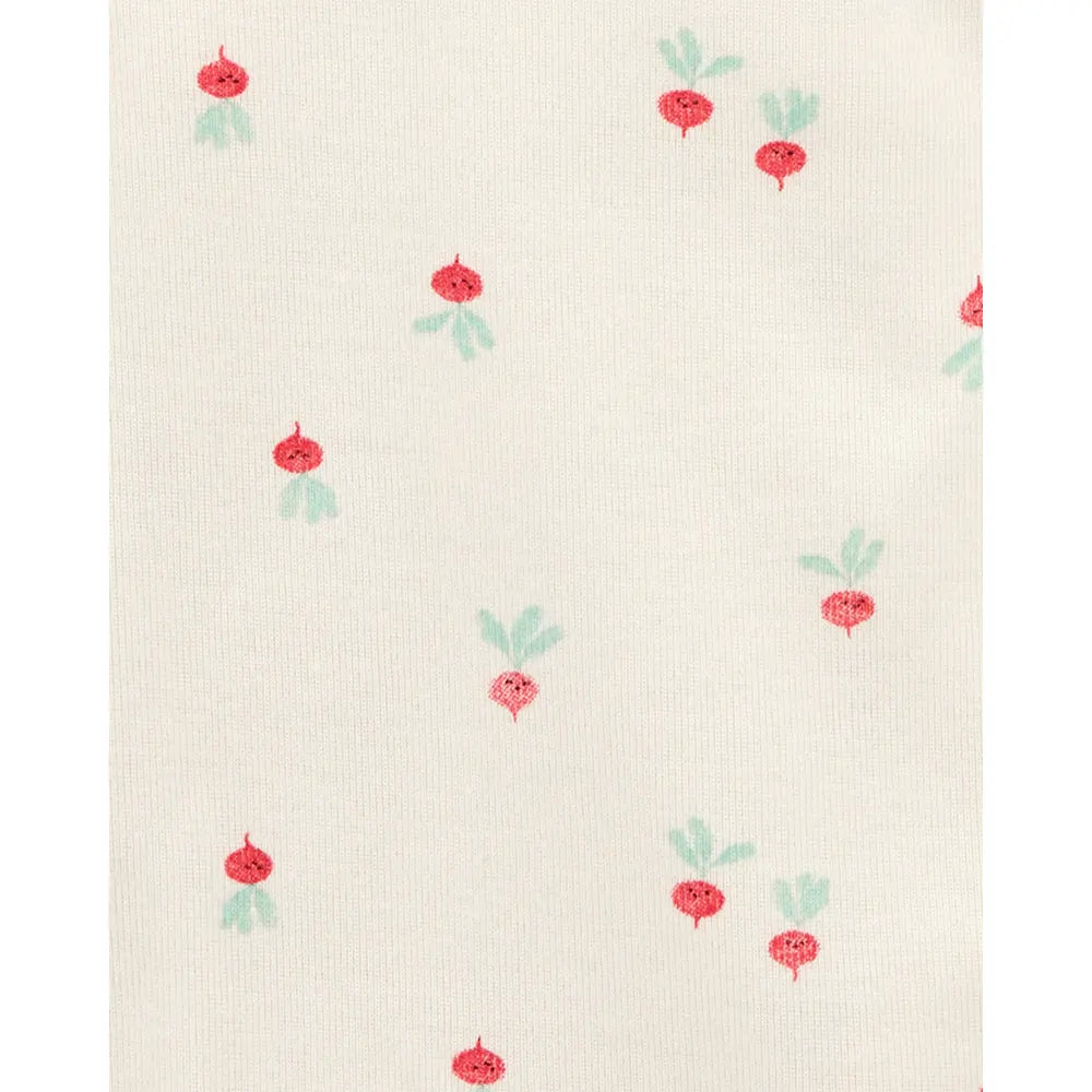 Lot de 5 Bodies Bébé Carter's - Légumes