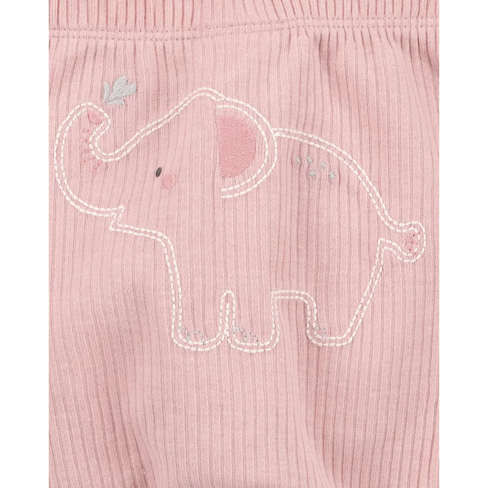 Ensemble 3 Pièces Bébé Fille Carter's - Éléphant