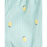 Lot de 2 Shorts Bébé Fille Carter's - Bleu & Jaune