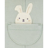 T-shirt & Salopette Courte Bébé Carter's - Lapin