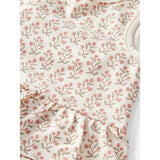Lot de 2 barboteuses en coton bio bébé fille