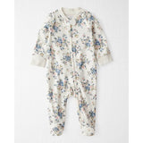 Pyjama dors-bien en coton bio - Imprimé floral