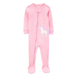 Pyjama dors-bien licorne bébé fille - 100% Coton