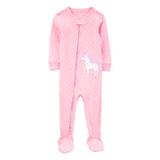 Pyjama dors-bien licorne bébé fille - 100% Coton