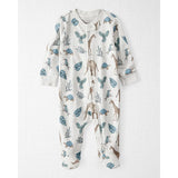 Pyjama dors-bien en coton bio - Imprimé safari