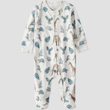 Pyjama dors-bien en coton bio - Imprimé safari