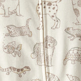 Pyjama dors-bien en coton bio - Imprimé animal