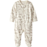Pyjama dors-bien en coton bio - Imprimé animal