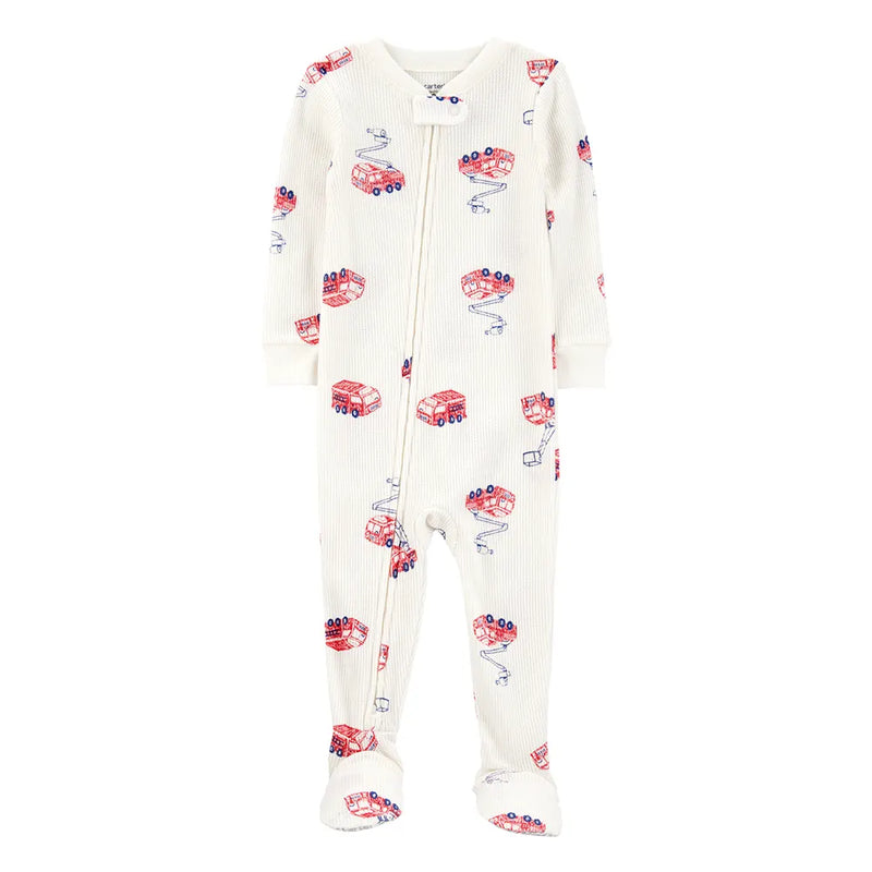 Grenouillère Gaufré Bébé Garçon Carter's - Pompier