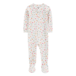 Pyjama dors-bien imprimé floral bébé fille - Coton