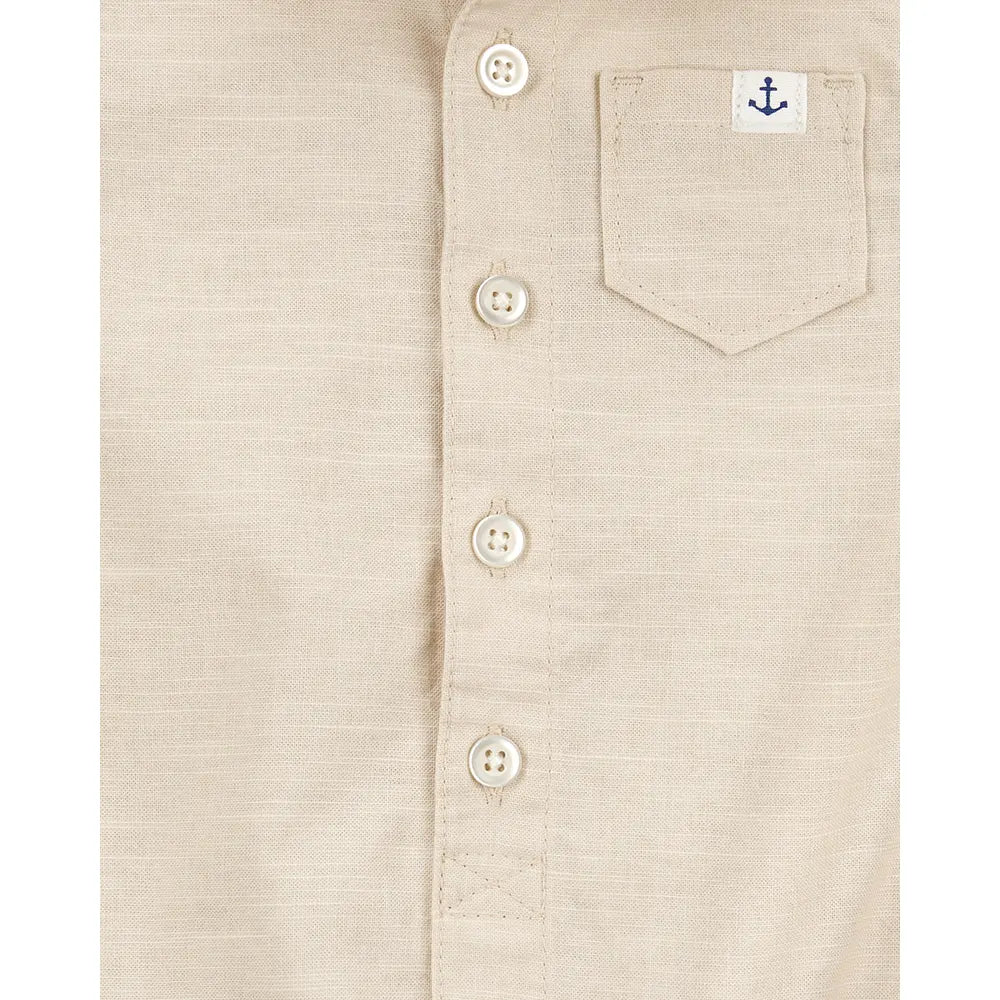 Barboteuse Boutonnée Bébé Garçon Carter's - Beige