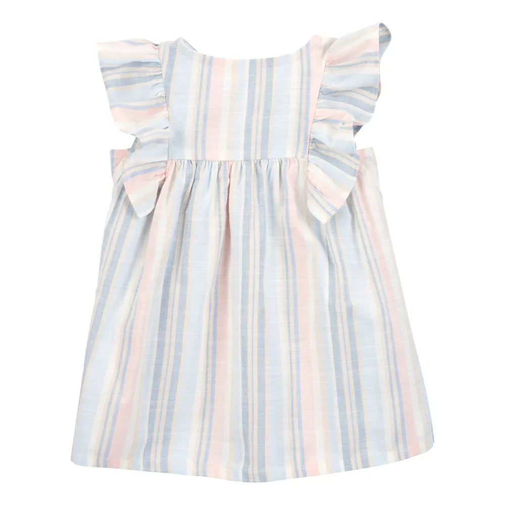 Carter's Baby Girl Striped Dress - Butterfly