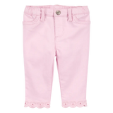 Pantalon à ourlet brodé bébé fille - OshKosh Rose