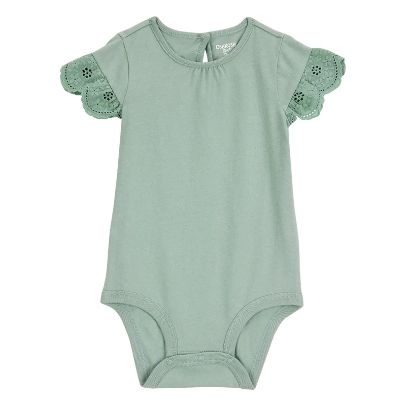 Body con Manga Mariposa para Bebé Niña OshKosh - Verde