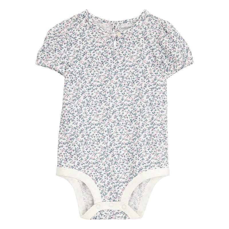 Body à Manches Courtes Bébé Fille OshKosh - Floral