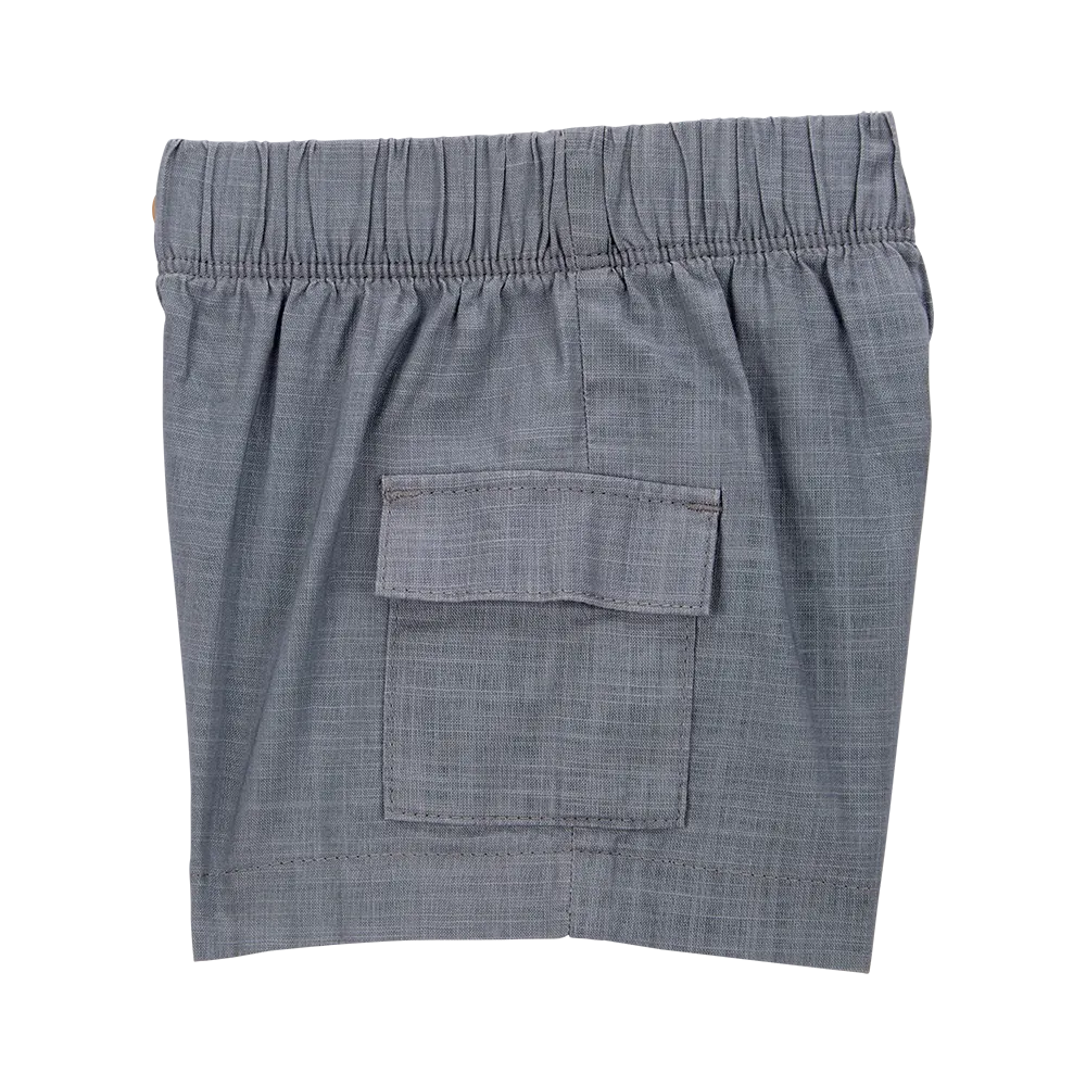 Ensemble chemise et short bébé garçon - Bleu