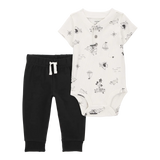 Ensemble body et pantalon pirate bébé garçon