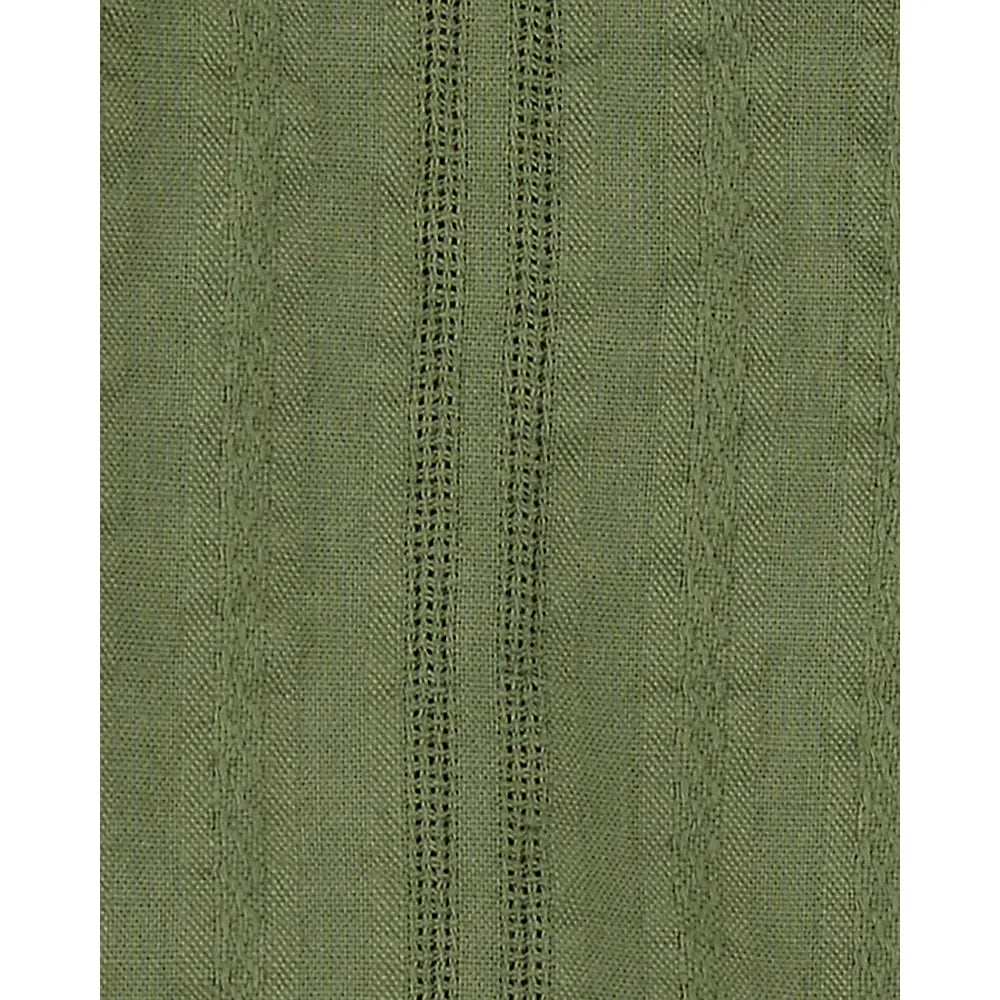Barboteuse Boutonnée en Coton Bébé Garçon Carter's - Vert