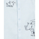 Carter's Baby Boy Striped Romper - Rhinoceros