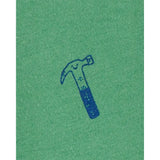 Carter's Baby Boy 2-Pack Cotton Rompers - Green & White Blue