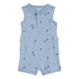 Barboteuse en coton dinosaure bébé garçon - Bleu
