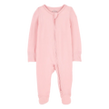 Grenouillère PurelySoft Zippé Bébé Fille Carter's - Rose