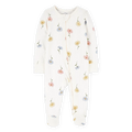 Pyjama dors-bien PurelySoft zippé floral bébé fille