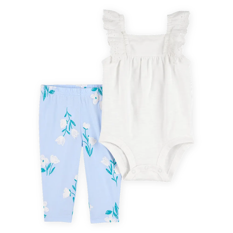 Body & Legging Bébé Fille Carter's - Florale