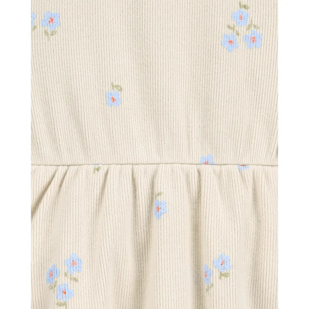 Robe-body Bébé Fille Carter's - Ivoire Florale