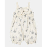 Barboteuse en Coton Bébé Fille Carter's - Palmiers