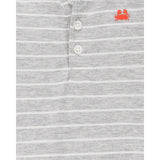 Ensemble body rayé et short bébé garçon