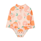 Maillot de Bain Anti-UV Bébé Fille Carter's - Orange