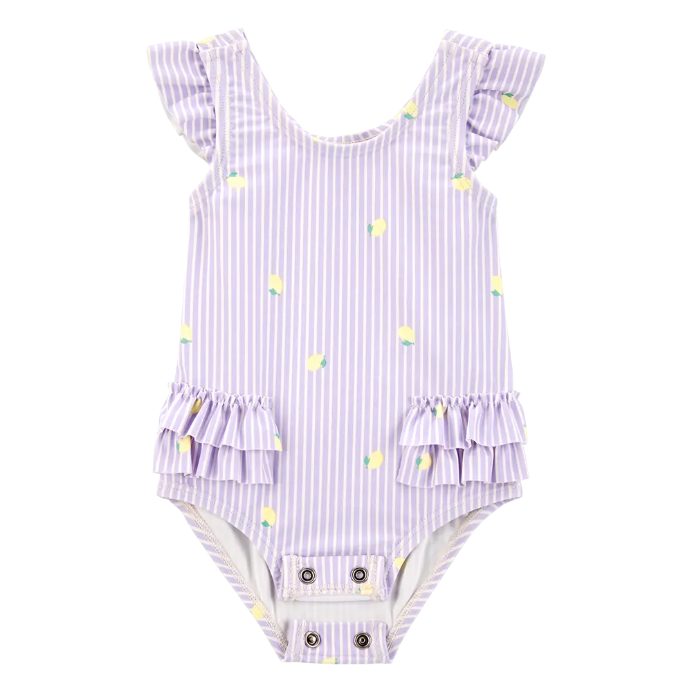 Maillot de Bain Bébé Fille Carter's - Citron