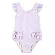 Maillot de bain 1 pièce bébé fille - Citron