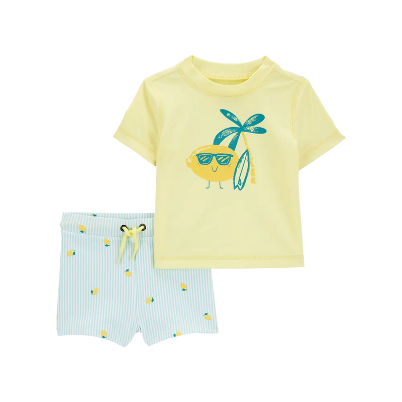 Maillot de Bain 2 Pièces Anti-UV Bébé Garçon Carter's - Été