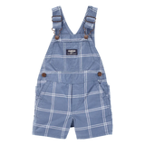 Salopette courte à carreaux bébé garçon - OshKosh
