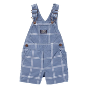 Salopette courte à carreaux bébé garçon - OshKosh
