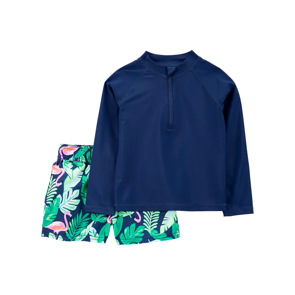 Ensemble maillot de bain anti-UV 2 pièces bébé garçon