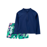 Ensemble maillot de bain anti-UV 2 pièces bébé garçon