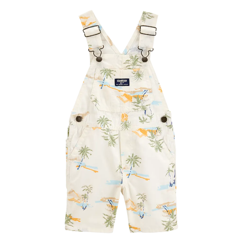 Salopette Courte en Tricot Bébé Garçon OshKosh - Tropical