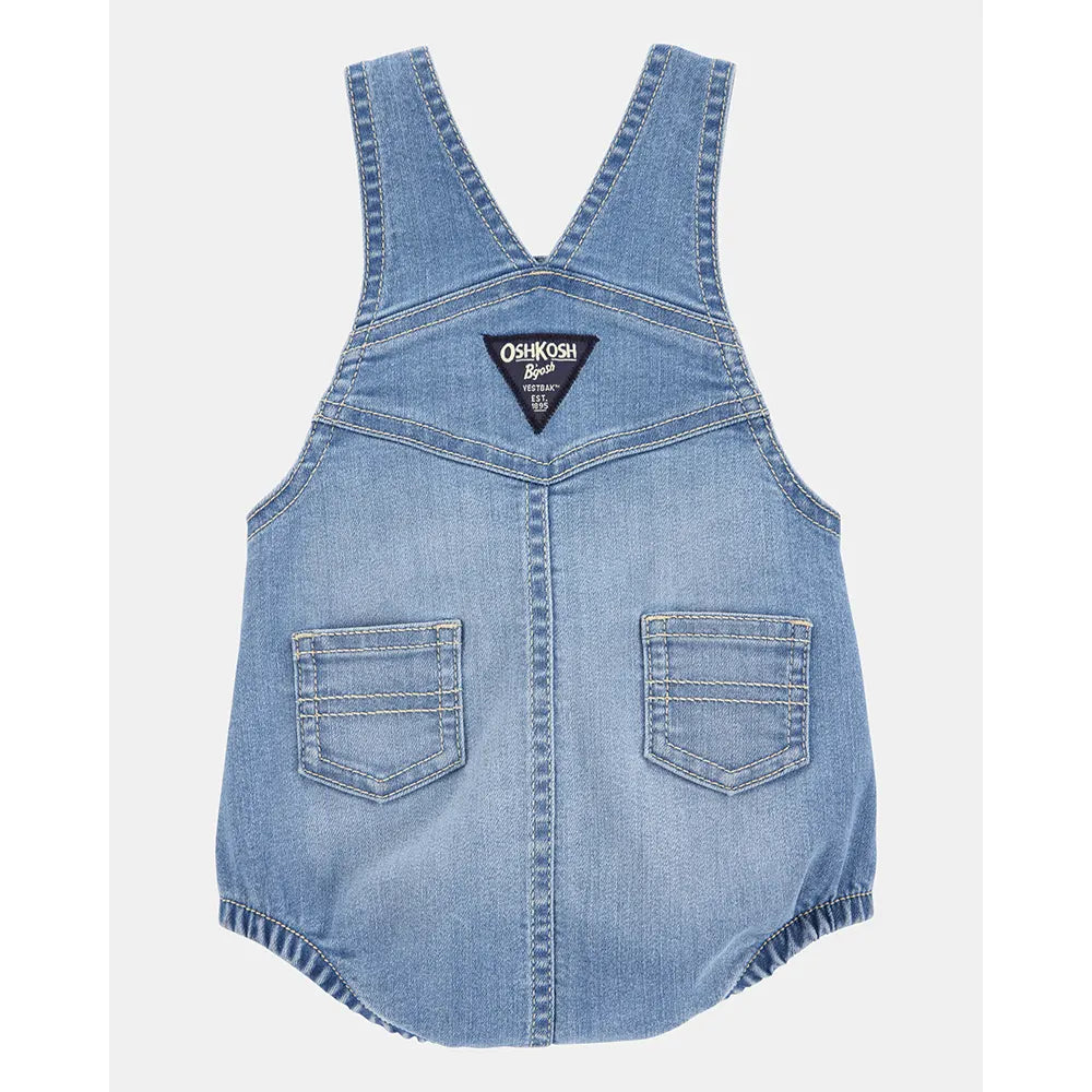 Barboteuse à Bulles en Jean Bébé Garçon OshKosh